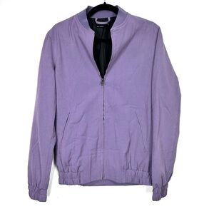 ASOS purple bomber jacket J2